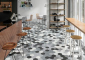 Vida 5.5X6.3” White Hexagon | Young Interiors Flooring Center