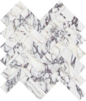 Viola Roccia 1.25x4 Herringbone Mosaic | Young Interiors Flooring Center