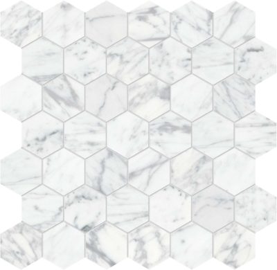 Virtue Bianco 2 Hexagon Mosaic
