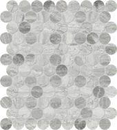 Volcana Notte 1.25 Penny Round Mosaic | Young Interiors Flooring Center