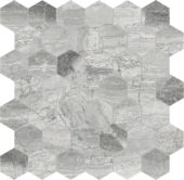 Volcana Notte 2 Hexagon Mosaic | Young Interiors Flooring Center