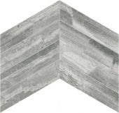 Volcana Notte 2x8.5 Chevron Mosaic | Young Interiors Flooring Center