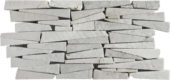 White Mix Marble Interlocking Mosaic | Young Interiors Flooring Center