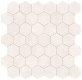 Royal Stoneworks 2" Sovereign Cream Hex | Young Interiors Flooring Center