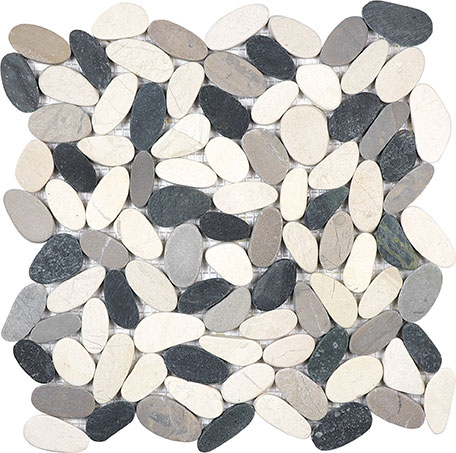 12X12 Flat Tranquil Cool Blend | Young Interiors Flooring Center
