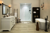 Carrara Marble Gloss Shower Wall Kit 36x60x94 | Young Interiors Flooring Center