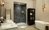 Cracked Slate Gloss Shower Wall Kit 30x60x94 | Young Interiors Flooring Center