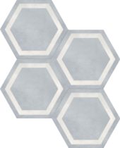 Form 7" Hexagon Frame Tide | Young Interiors Flooring Center
