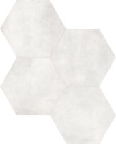 Form 7" Hexagon Ivory | Young Interiors Flooring Center