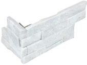 Ledger Stone 6x18 Glacier Assembled Corner | Young Interiors Flooring Center