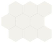 Monoforma 4" Hex Moonlight Silk | Young Interiors Flooring Center