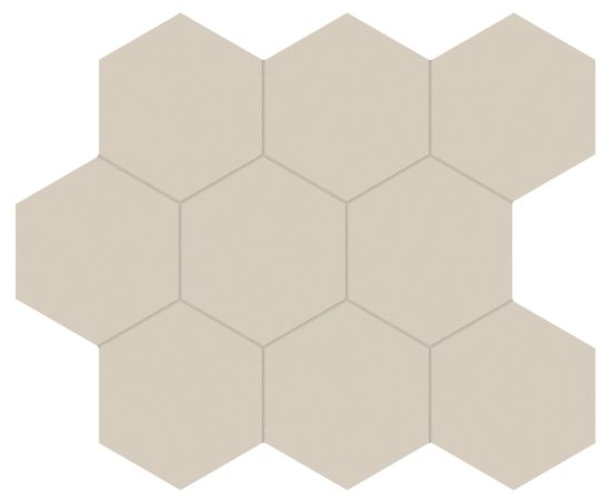 Monoforma 4" Hex Oasis Silk | Young Interiors Flooring Center