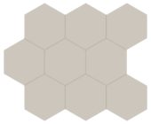 Monoforma 4" Hex Storm Silk | Young Interiors Flooring Center