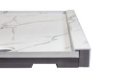 Shower Pan 30x60 Bianco Marble | Young Interiors Flooring Center
