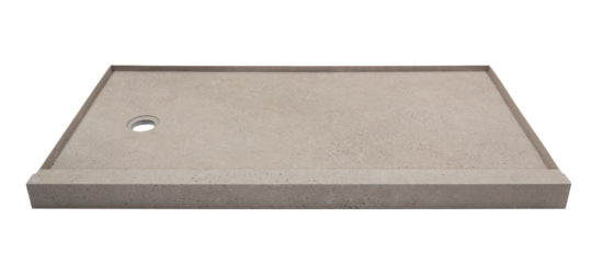 Shower Pan 30x60 Concrete Sand | Young Interiors Flooring Center