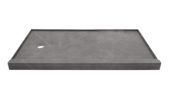 Shower Pan 30x60 Graphite Slate | Young Interiors Flooring Center