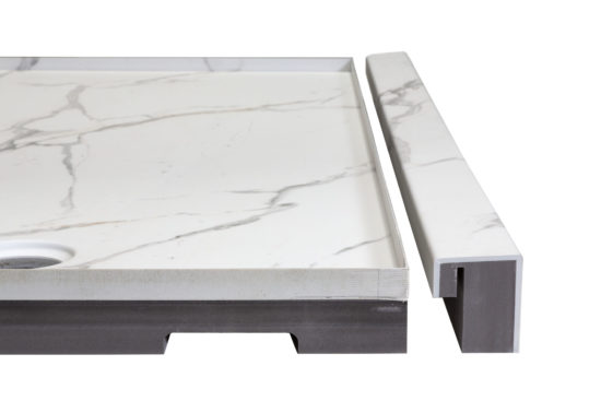 Shower Pan 32x60 Bianco Marble | Young Interiors Flooring Center