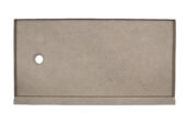 Shower Pan 32x60 Concrete Sand | Young Interiors Flooring Center