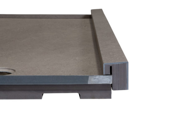 Shower Pan 32x60 Concrete Sand | Young Interiors Flooring Center