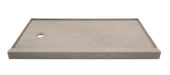Shower Pan 32x60 Concrete Sand | Young Interiors Flooring Center