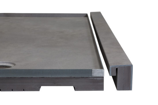 Shower Pan 32x60 Urban Concrete | Young Interiors Flooring Center