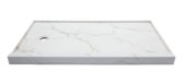 Shower Pan 36x60 Bianco Marble | Young Interiors Flooring Center