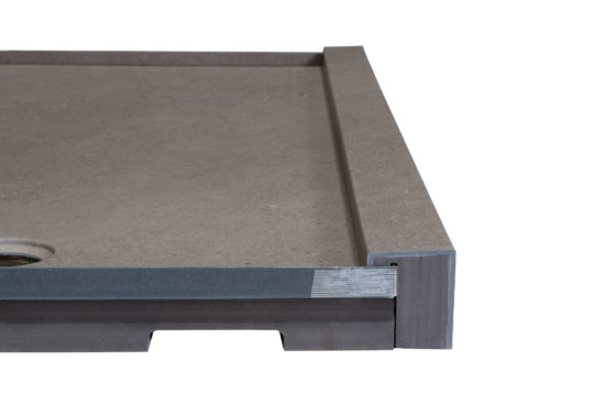 Shower Pan 36x60 Concrete Sand | Young Interiors Flooring Center