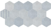 Tapestri 8.5 Denim Blend Hexagon | Young Interiors Flooring Center