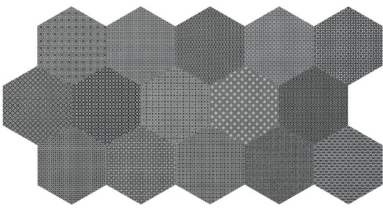 Tapestri 8.5 Silk Blend Hexagon | Young Interiors Flooring Center