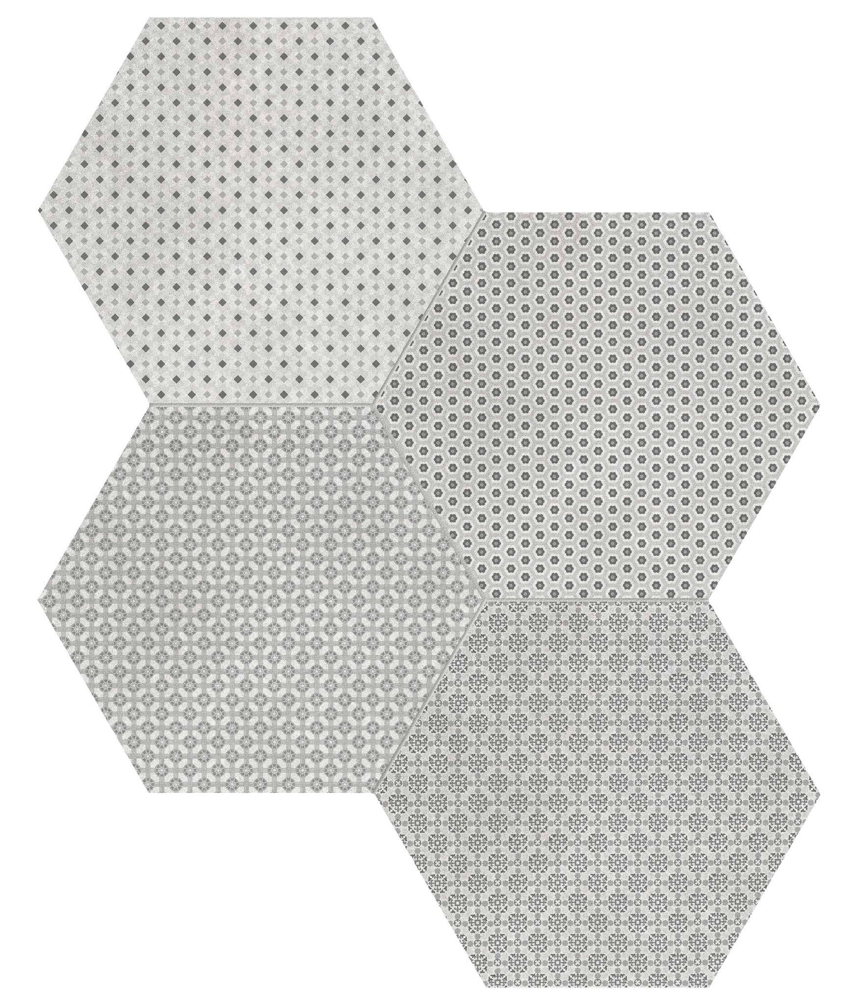 Tapestri 8.5 Wool Blend Hexagon | Young Interiors Flooring Center