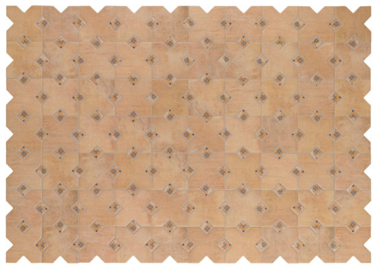 Tuscany 6x6 Cross Sun | Young Interiors Flooring Center