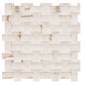 Treasure II Perfect Calacatta 1x2 Basketweave | Young Interiors Flooring Center